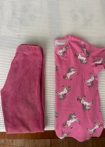 Unicorn üst ve kadife tayt - Görsel 2
