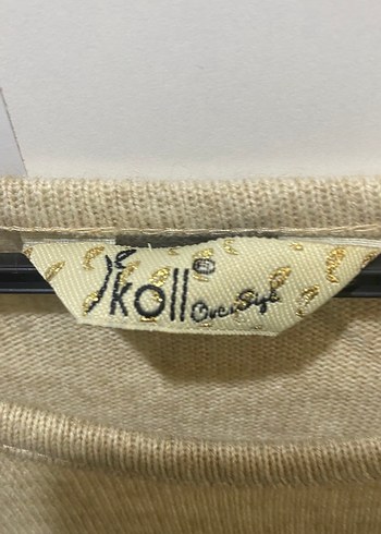 LC Waikiki Bej Uzun Kollu Salaş Kadın Tunik