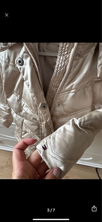 24-36 Ay Beden Tommy Hilfiger Kız Çocuk Mont