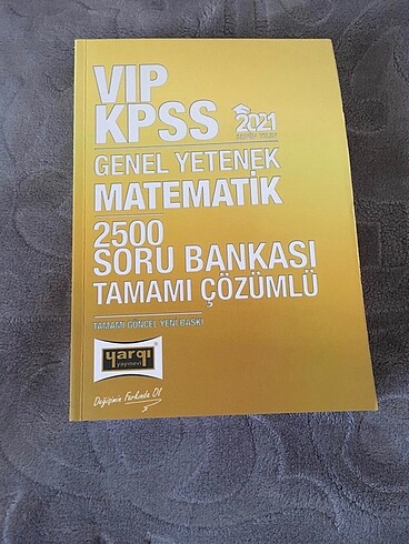 KPSS Sınav Hazırlık Soru Bankası Yargı Akademi Matematik