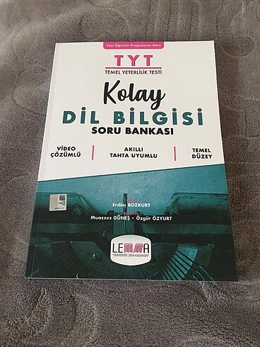 TYT KPSS Sınav Hazırlık Soru Bankası Dil Bilgisi Türkçe Lemma Ya
