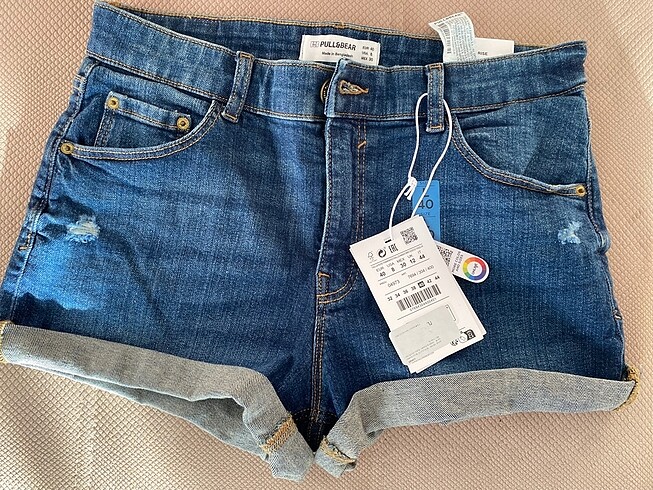 P&B denim jean şort