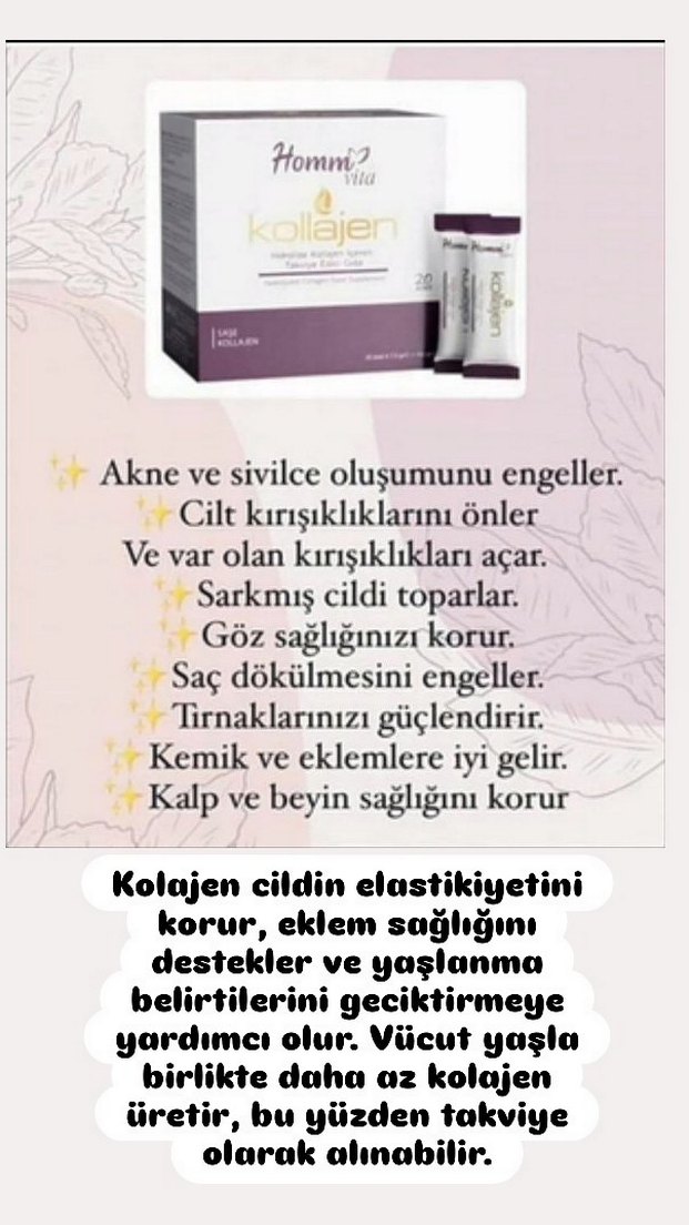 Homm Vita Kollajen Tozu 20'li Paket - Görsel 5