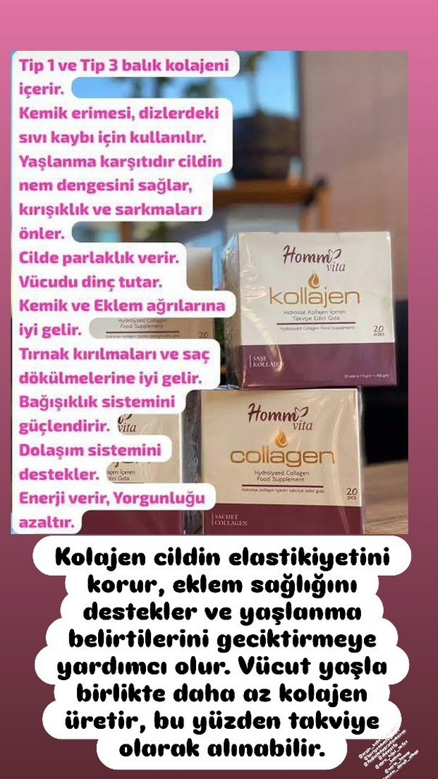 Homm Vita Kollajen Tozu 20'li Paket - Görsel 3