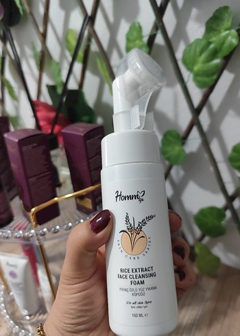 Homm Bitkisel Yüz Temizleme Köpüğü - Görsel 2