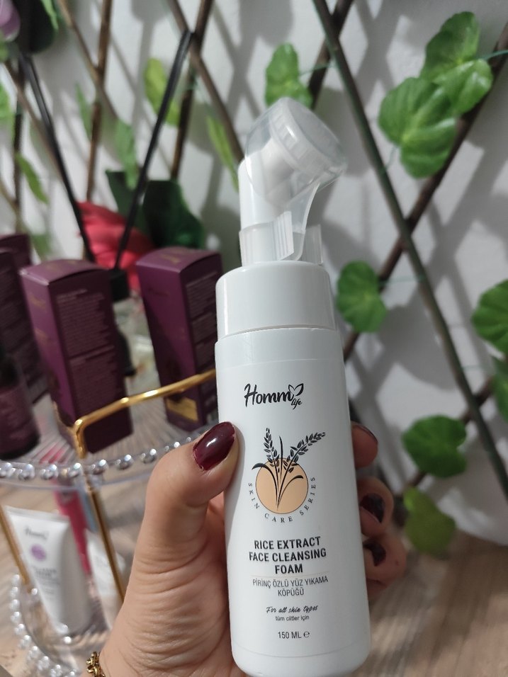 Homm Bitkisel Yüz Temizleme Köpüğü - Görsel 2