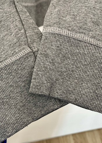 Jack & Jones gri hoodie Medium beden kapüşonlu - Görsel 8