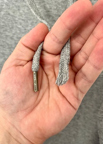 Jack & Jones gri hoodie Medium beden kapüşonlu - Görsel 9