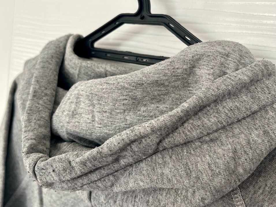 Jack & Jones gri hoodie Medium beden kapüşonlu - Görsel 4