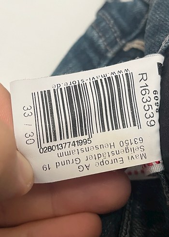 Mavi Jeans Amerika serisi sıfır 33/30 - Görsel 10