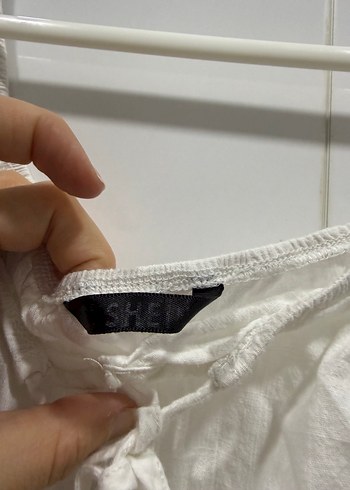 Beyaz Fırfırlı Mini Kadın Elbise - Görsel 4