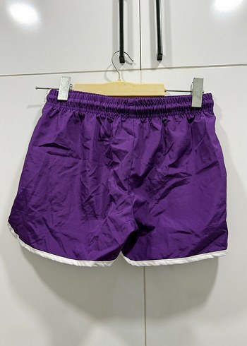 Mor Mini Spor Şort - Görsel 2