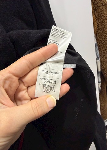 Pierre Cardin Yün-Kaşmir Kaban - Görsel 7