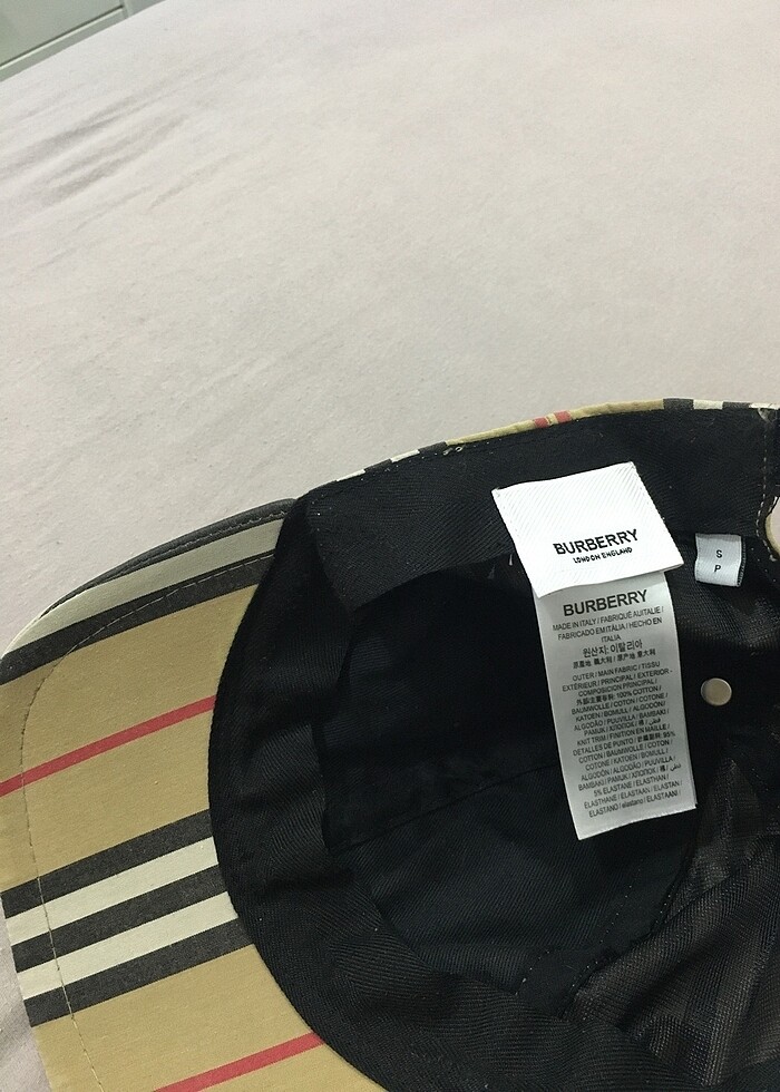 Orijinal Burberry Şapka - Görsel 5