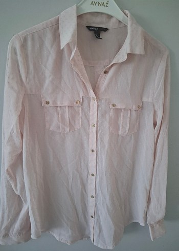 pembe mango gömlek h&m pantolon - Görsel 13