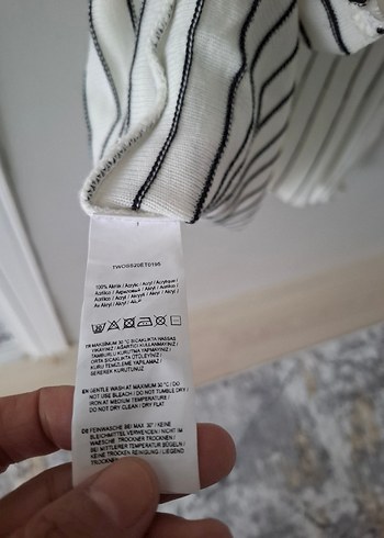 Çizgili Piliseli Uzun Kadın Etek - Görsel 5