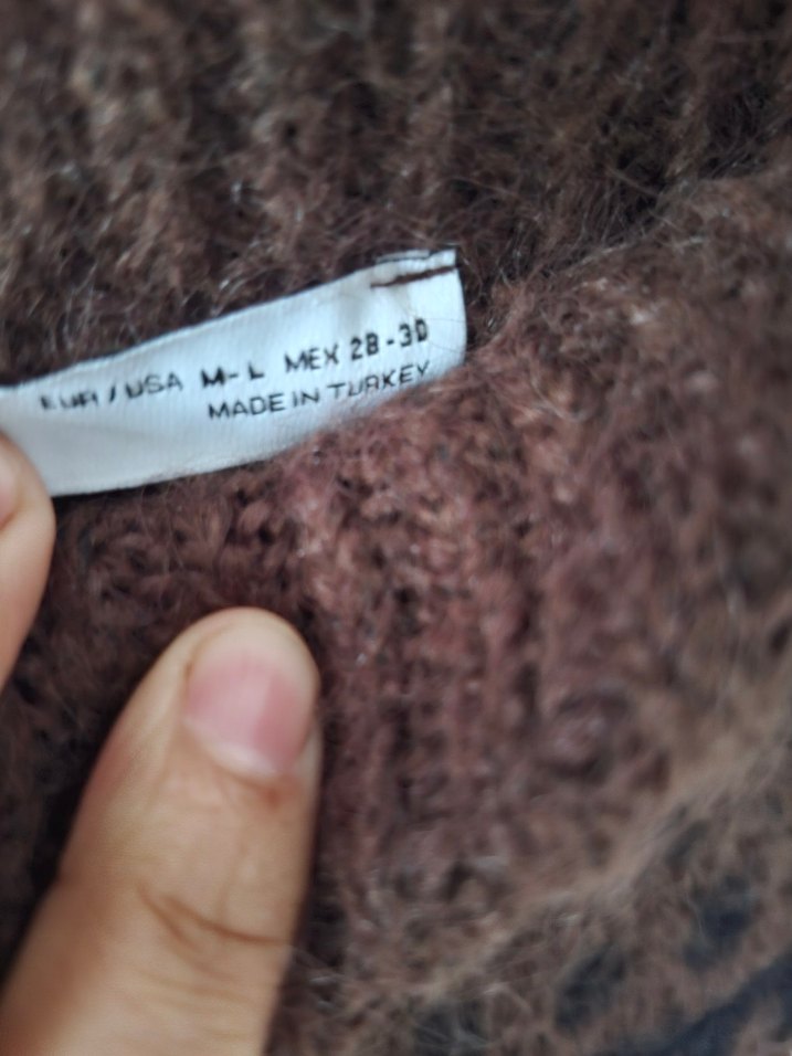 Bohem Tarz Örgü Uzun yün Etek - Görsel 5