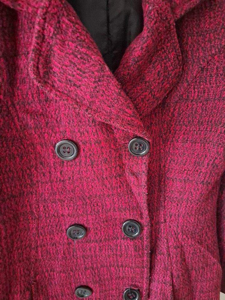 11 yaş panço kaşe kaban - Görsel 2