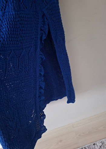 38 beden örgü etek - Görsel 4