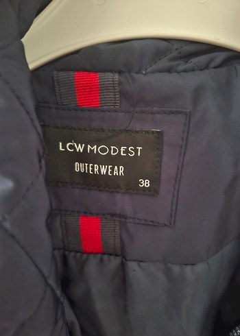 Kemerli Lacivert Uzun Kadın Mont - Görsel 2