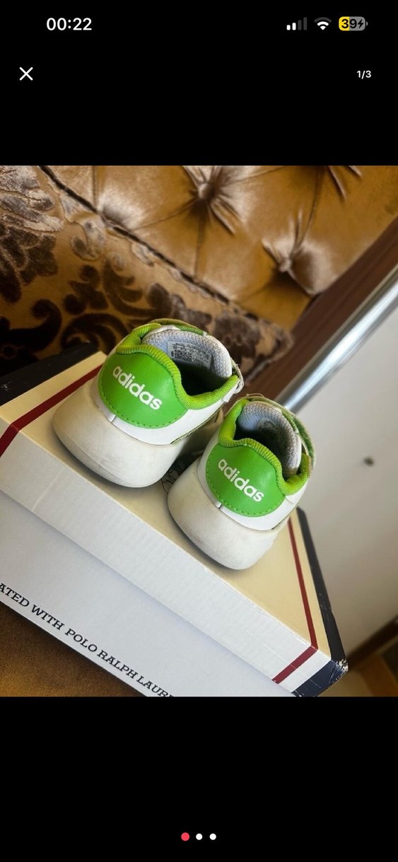 Adidas Beyaz Çocuk Spor Ayakkabı - Görsel 2