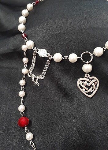 Beden Gothic inci choker kolye