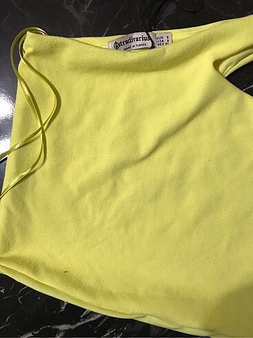 Stradivarius neon crop