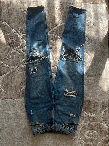 xs Beden Bershka distressed kot