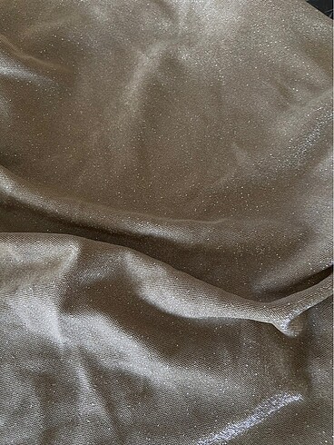 Bershka simli gold bluz