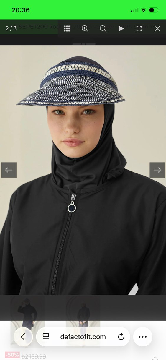 Defacto Fit Tesettür Mayo - Görsel 2