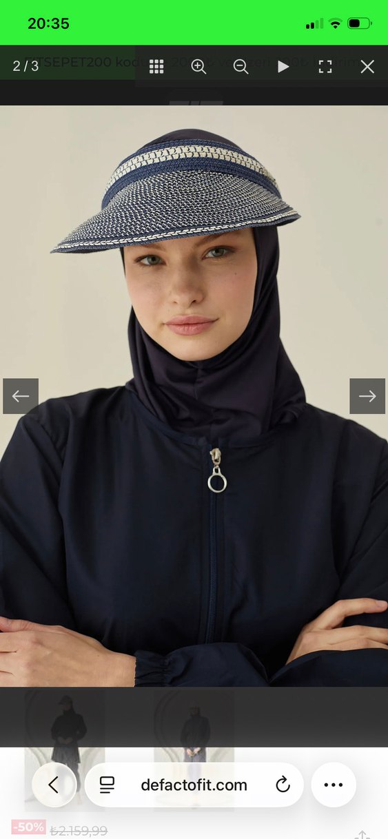 Defacto Fit Tesettür Mayo - Görsel 2