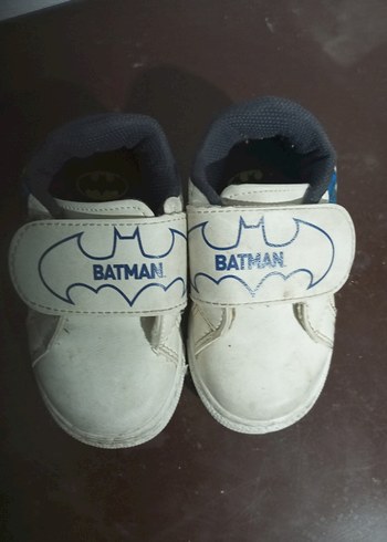Erkek Çocuk Beyaz Batman Sneaker