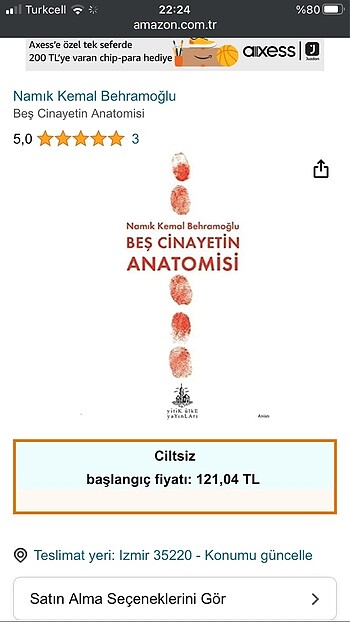 Namık Kemal Behramoğlu- Beş Cinayetin Anatomisi