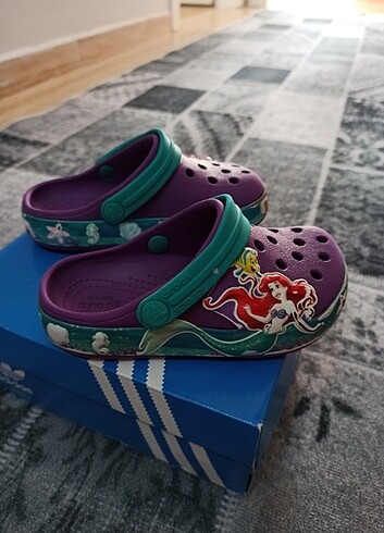 24 Beden mor Renk Crocs terlik