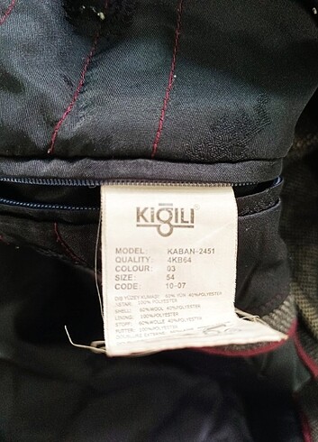 54 Beden Kiğılı Kaşe Kaban - Görsel 3