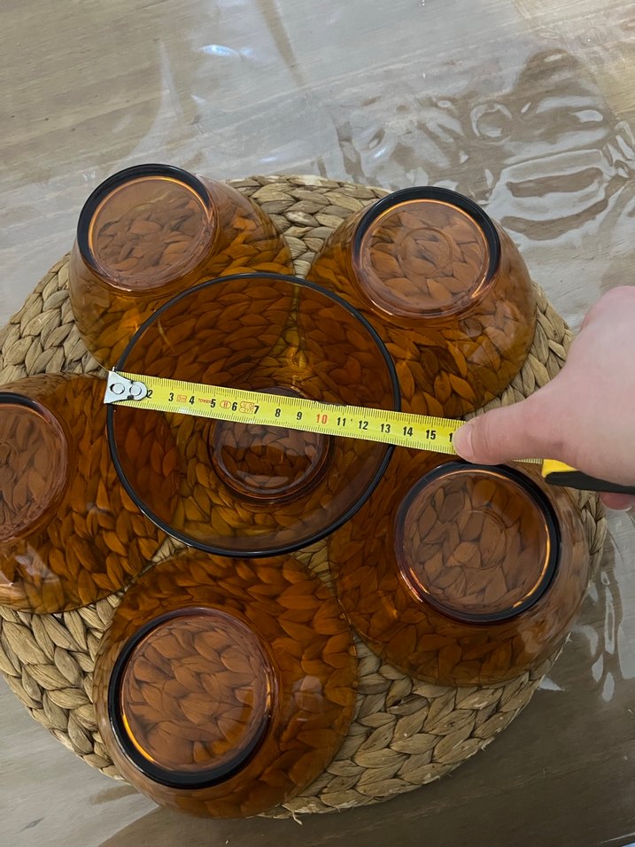 Antika Fransız duralex kase - Görsel 5