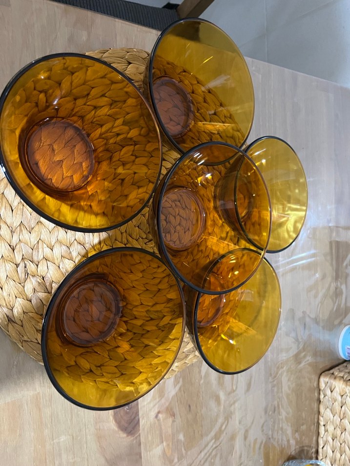 Antika Fransız duralex kase - Görsel 2