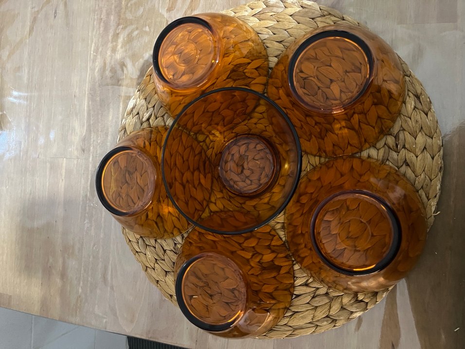 Antika Fransız duralex kase - Görsel 4