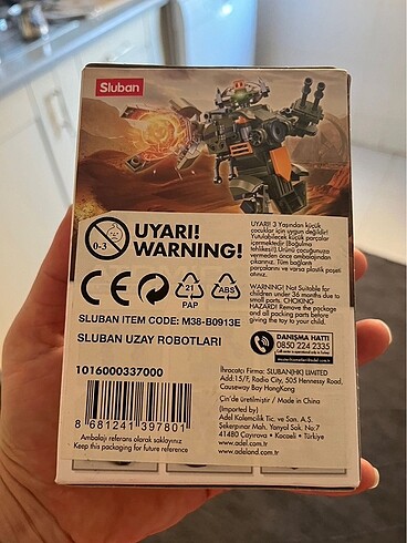  Beden Sluban uzay robotu