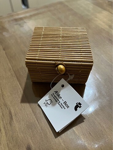 Bambu takı kutusu