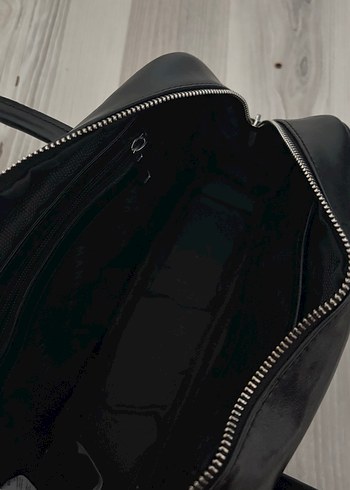 MANUKA Siyah Deri Kadın Çanta - Görsel 2