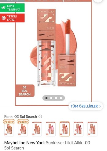 Sunkisser Parlak Bej Allık - Görsel 4