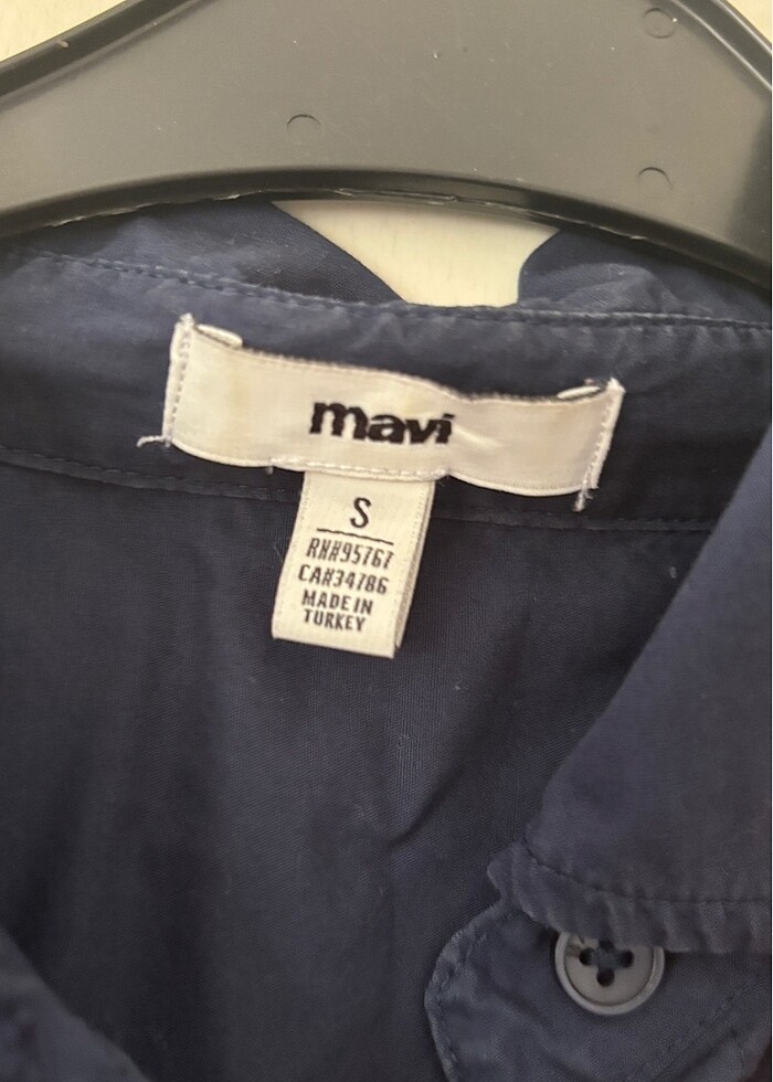 Mavi jeans gömlek - Görsel 2