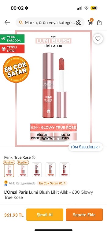Loreal allık