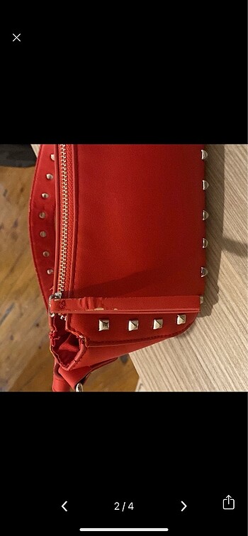 Bershka Bershka Kırmızı Kol Çantası
