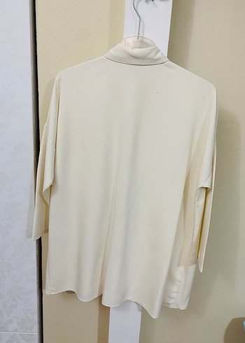 Krep kumaş gömlek - Görsel 4