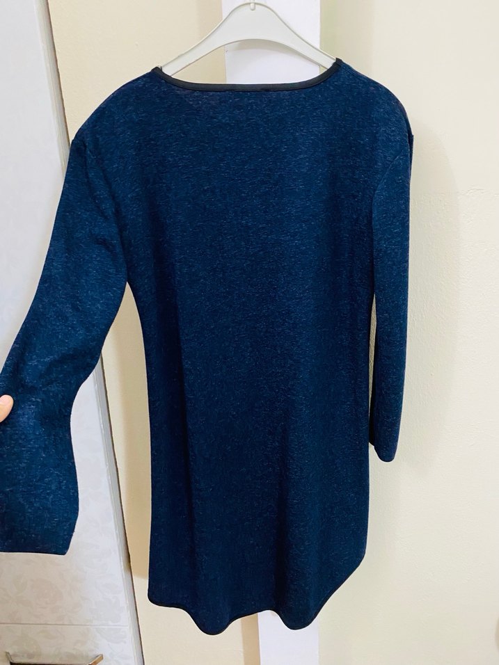 Penye Etnik Desenli Tunik - Görsel 4