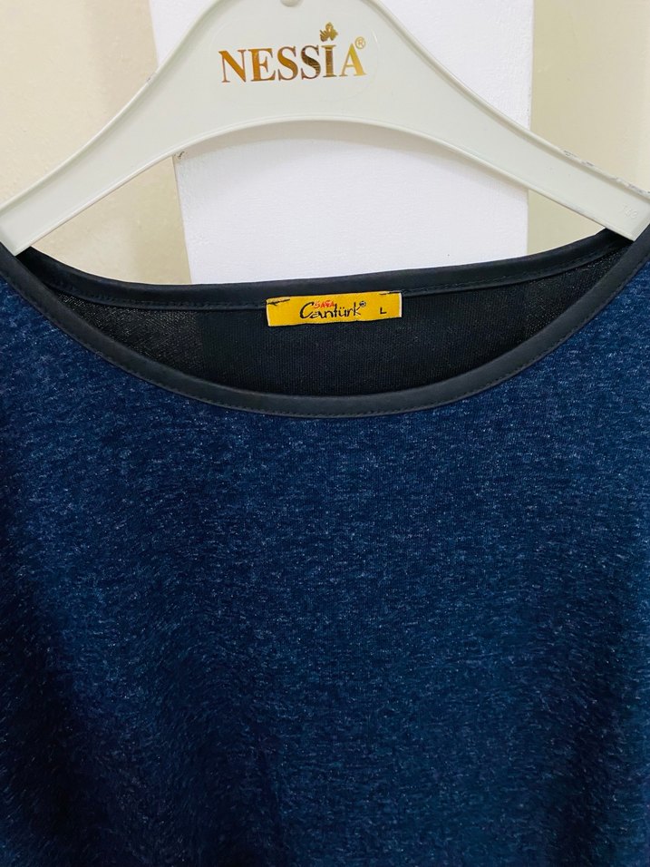 Penye Etnik Desenli Tunik - Görsel 3