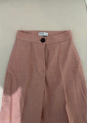 Bershka Kumas Palazzo Kadin Pantolon