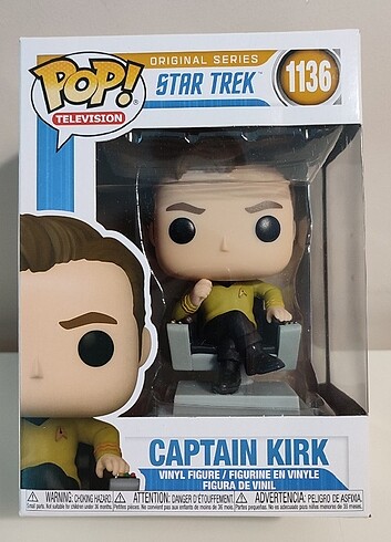 Funko Pop Captain Kirk 1136